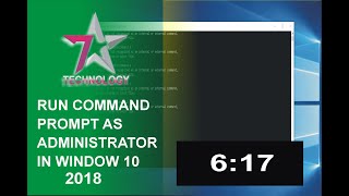 52 How to Run Command Prompt as Administrator in Windows 10, 8 or 7 in 2018 💻⌨️👨‍💻