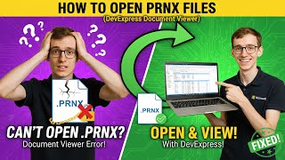 Opening PRNX Files (DevExpress Document Viewer)