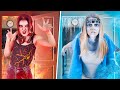 Hot vs Cold Zombie / 12 DIY Weird College Supplies
