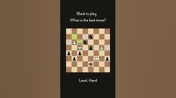 Black to Play & Find the BRILLIANT WIN! ♟ (Hard Chess Puzzle Challenge)