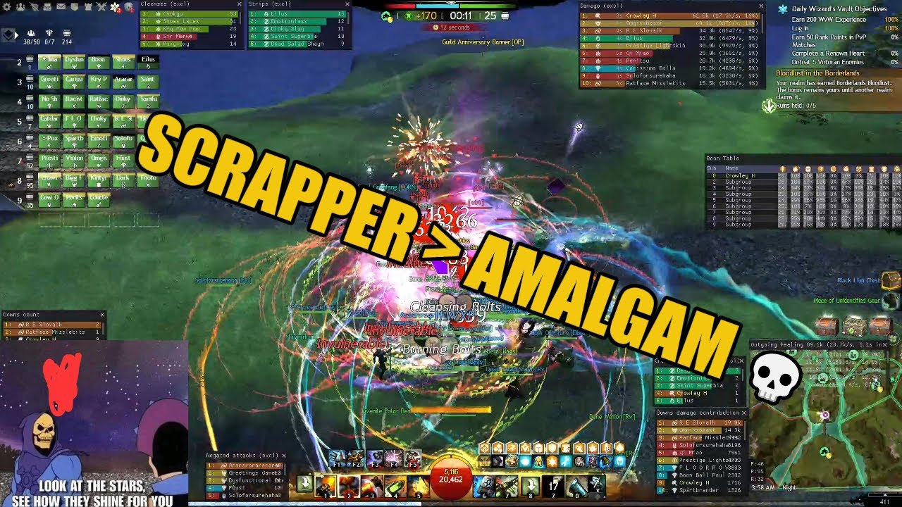 GW2 WvW - DPS SCRAPPER - AMALGAM WHO???