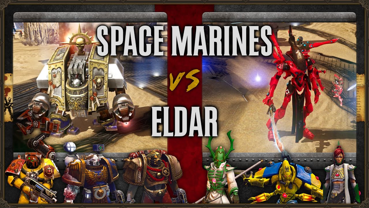 Warhammer 40,000 Dawn of War 2 Faction Wars 2024 Space Marines vs