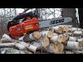 MORE CUTTING LOGS WITH THE STIHL MS880 &amp; ECHO 2511T CHAINSAWS