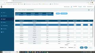 ChattaPay Payroll & HR Services - Enter and Submit Payroll