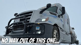Trucker gets JAMMED up @ 2 tank washes 😭 (This is Trucking)