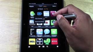 Kindle Fire HD: How to Delete (Uninstall) an App​​​ | H2TechVideos​​​