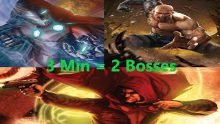 Hood VS R5 Absorbing-man & R4 Infamous Iron Man Bosses in 3min - Marvel Contest Of Champions