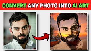 Viral Ai Art Photo Editing Tutorial |Hugging Face Illusion Diffusion |Trending screenshot 4