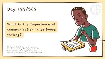 The importance of communication in software testing