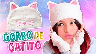 DIY ☆ HAZ TU GORRO OREJAS DE GATO KAWAII ☆ BEANIES CAT (SUPER FÁCIL) l Fabbi Lee