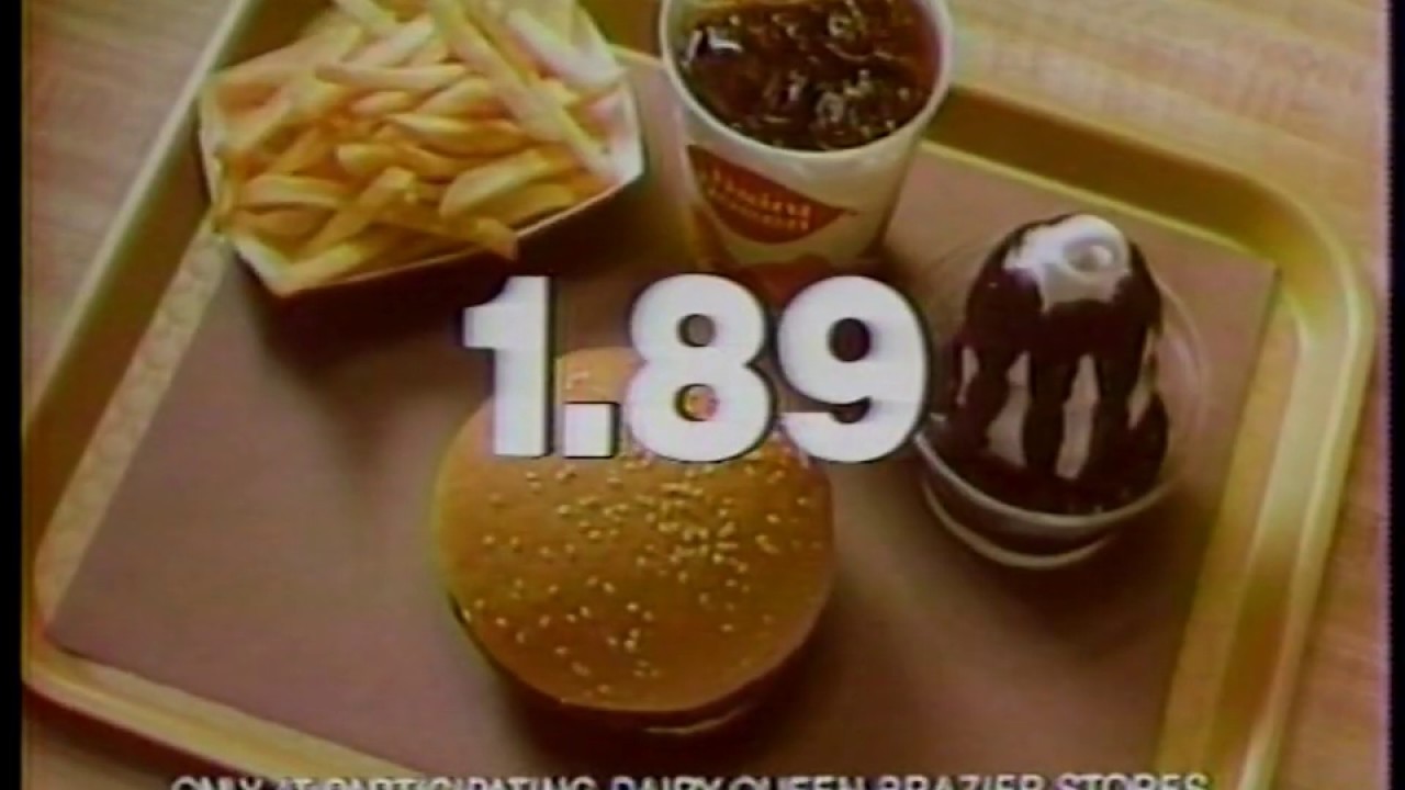 1982 Dairy Queen commercial YouTube
