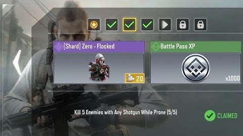 Kill 5 enemies with Any Shotgun While Prone. Call of Duty: Mobile #callofdutymobile #codm #codmobile