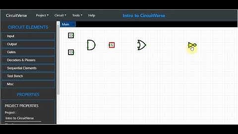 Video1 - Introduction to Digital Logic using CircuitVerse