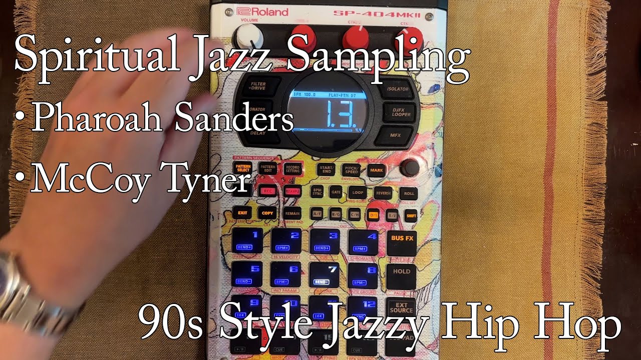 90s Jazzy Hip Hop Beats with spiritual jazz samples | SP404 mk2 ...