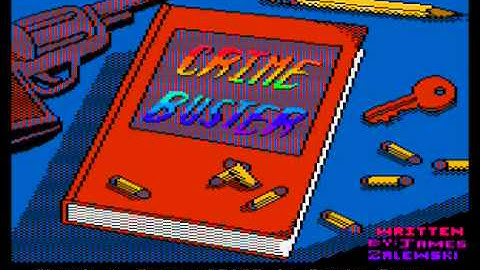 Atari 8-bit Crime Buster (Atari) - Easter egg (part 1)