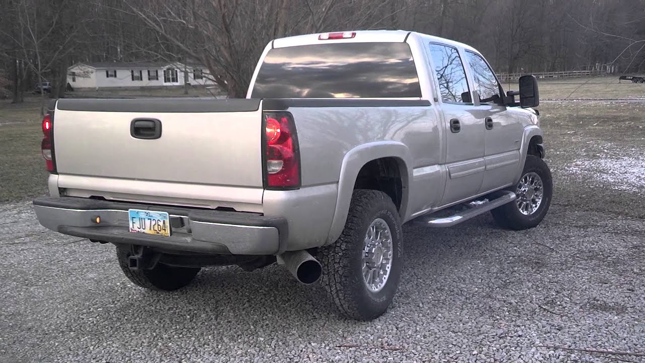 Duramax LLY high Idle - YouTube