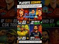 IPL Playoff SCENARIO 😱 SRH vs CSK Match Decides RCB Top 2? | #ipl2026 #shorts #cricketshorts