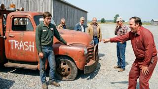 The Tow Dealer Laughed at His $350 Junk Wrecker — What He Found Behind the Cab Wall 19 Years Later