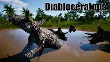Diablo is currently an absolute menace - Diabloceratops Gameplay - The Isle Evrima