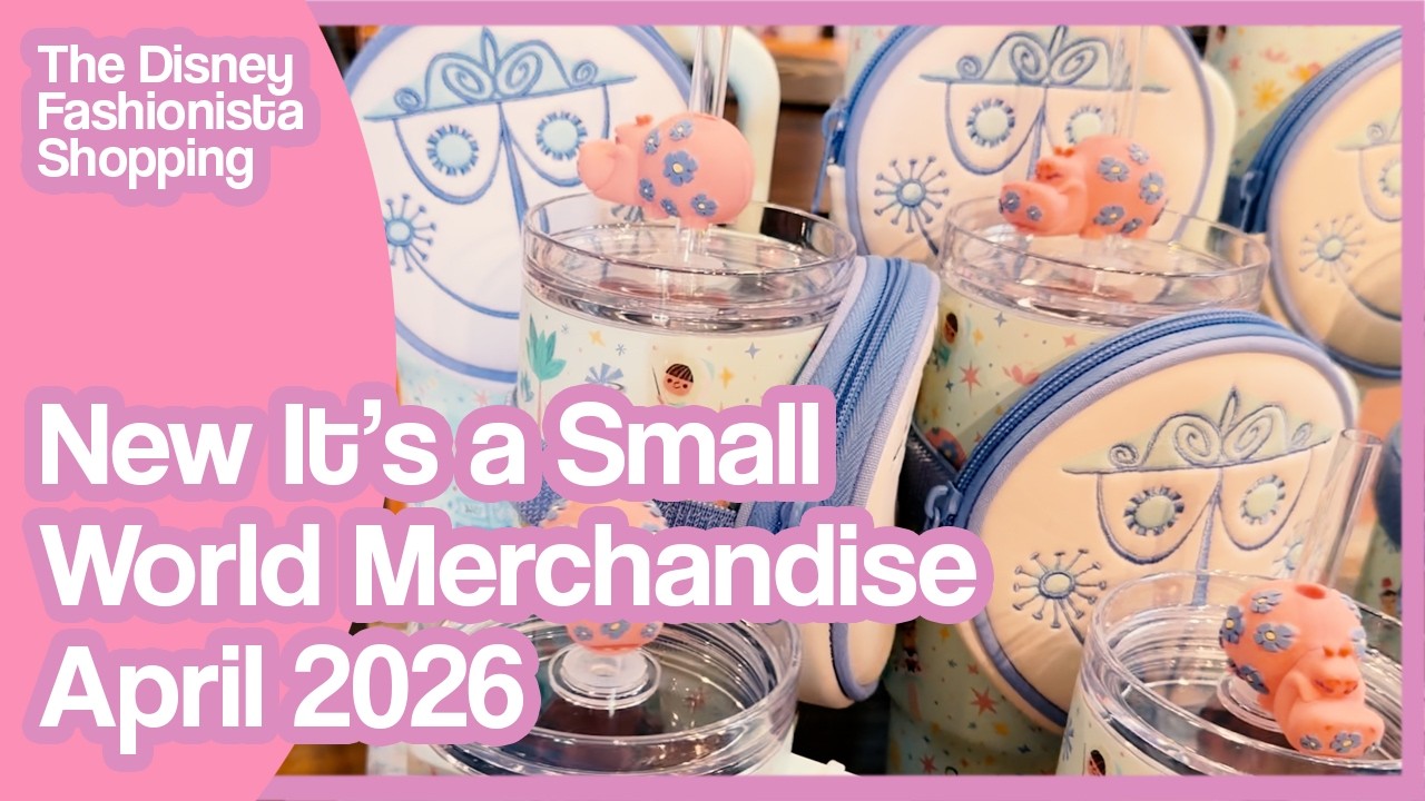 New It's a Small World Merchandise - April 2026 - YouTube
