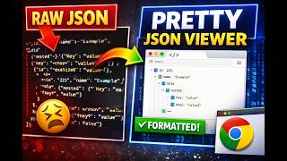 This Chrome Extension Makes JSON Beautiful 🔥 (For Developers)