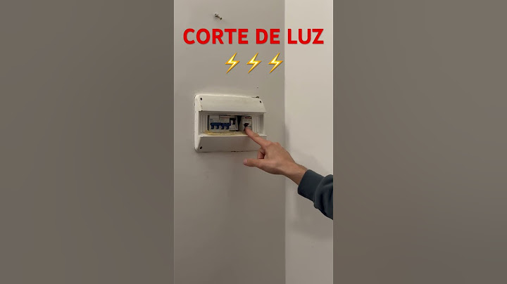 CORTE DE LUZ - POWER CUT