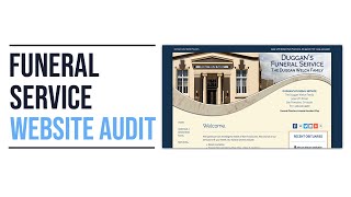Funeral Service Website Audit