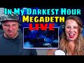 REACTION TO Megadeth - In My Darkest Hour | THE WOLF HUNTERZ REACTIONS