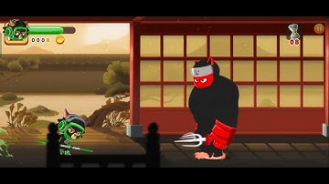 Ninja Dash | World 04 Level 03 | Gameplay