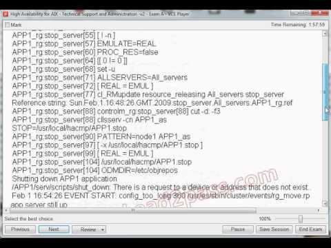 000-332 High Availability for AIX - Technical Support and Administration -v2