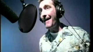 (HQ) Tom Kenny Recording a classic song as SpongeBob Resimi