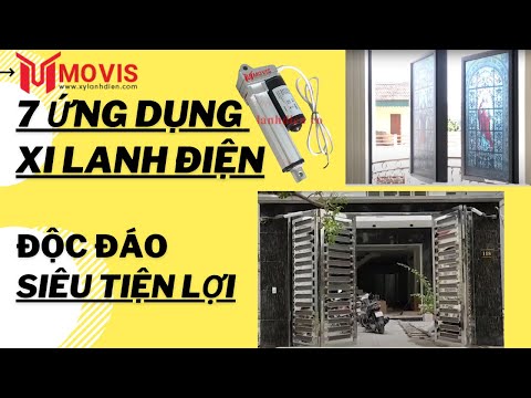 Video 7 ứng dụng xi lanh điện | ứng dụng xi lanh điện độc... - youtube
