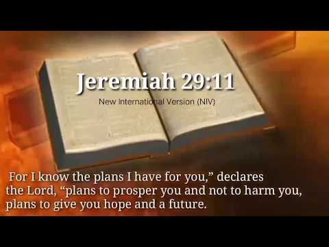 JEREMIAH 29 11 AUDIO BIBLE