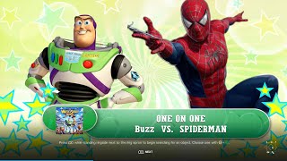 Spiderman vs. Buzz Lightyear telivision championship tournament ep1 #wwe #wwe2k24 #spiderman