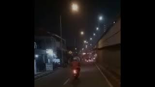Mentahan Video jalan raya malam hari || mentahan untuk Story wa || part10