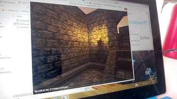 Irrlicht Demo on the Surface RT