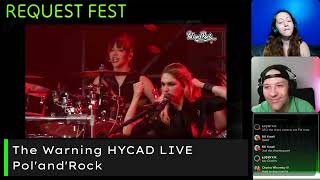 SHARKS & HYCAD - The Warning LIVE Pol'and'Rock [REACTION] REQUEST FEST