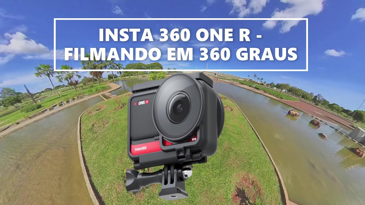 Suporte Moto P/ Câmera 360 Efeito Bastão Invisível Insta360