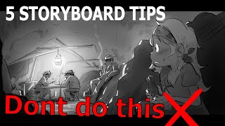 AVOID THESE STORYBOARDING MISTAKES