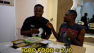 Shank Tries Igbo Food for the First Time