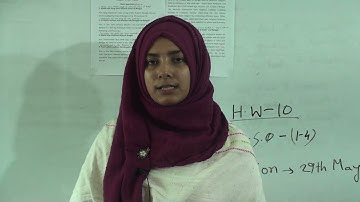 Class: Four, Subject: BGS (Lecture- 16), Topic: Ch-14, SQ, BQ