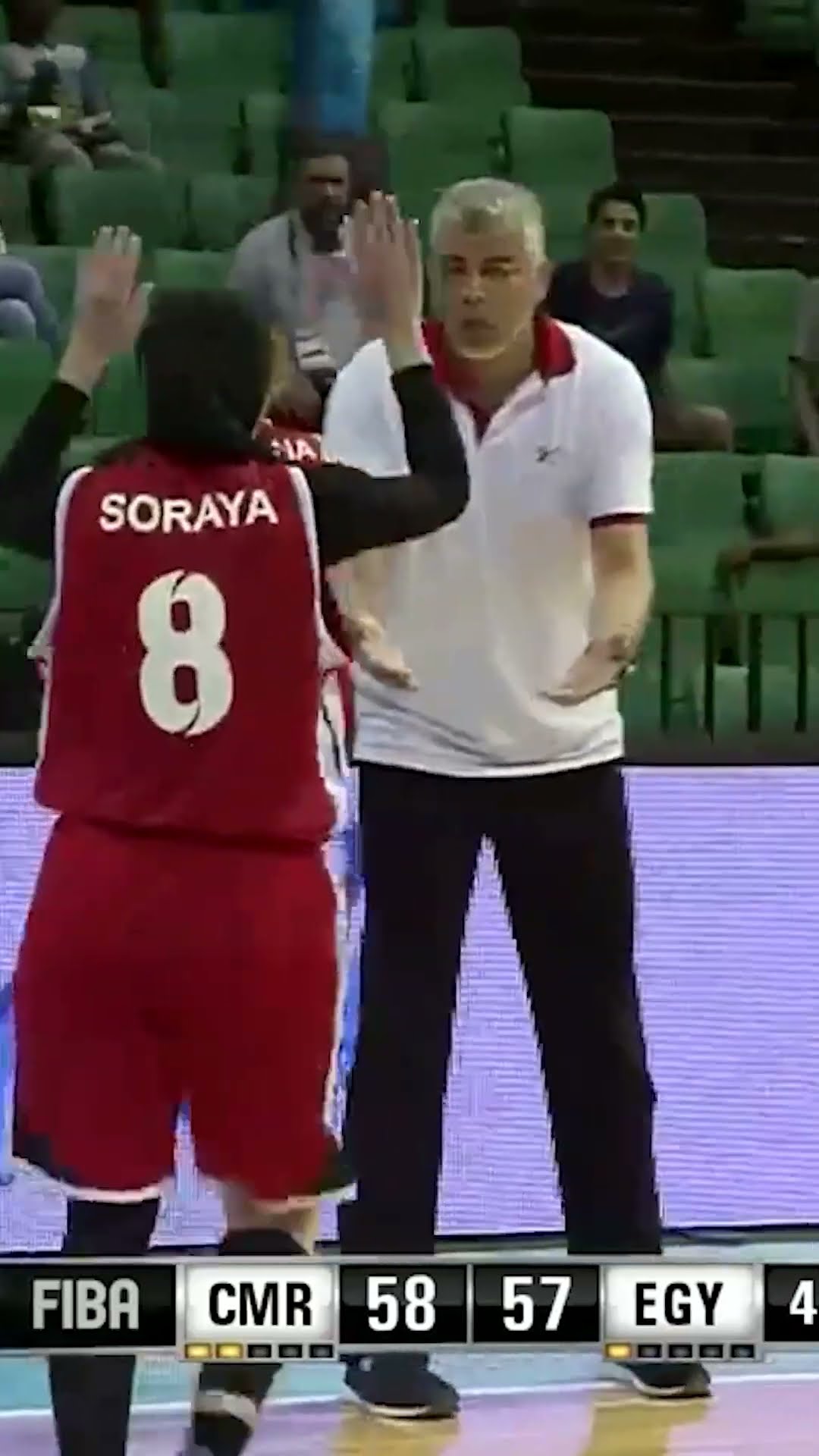 Wait for the coach's reaction... ? ??