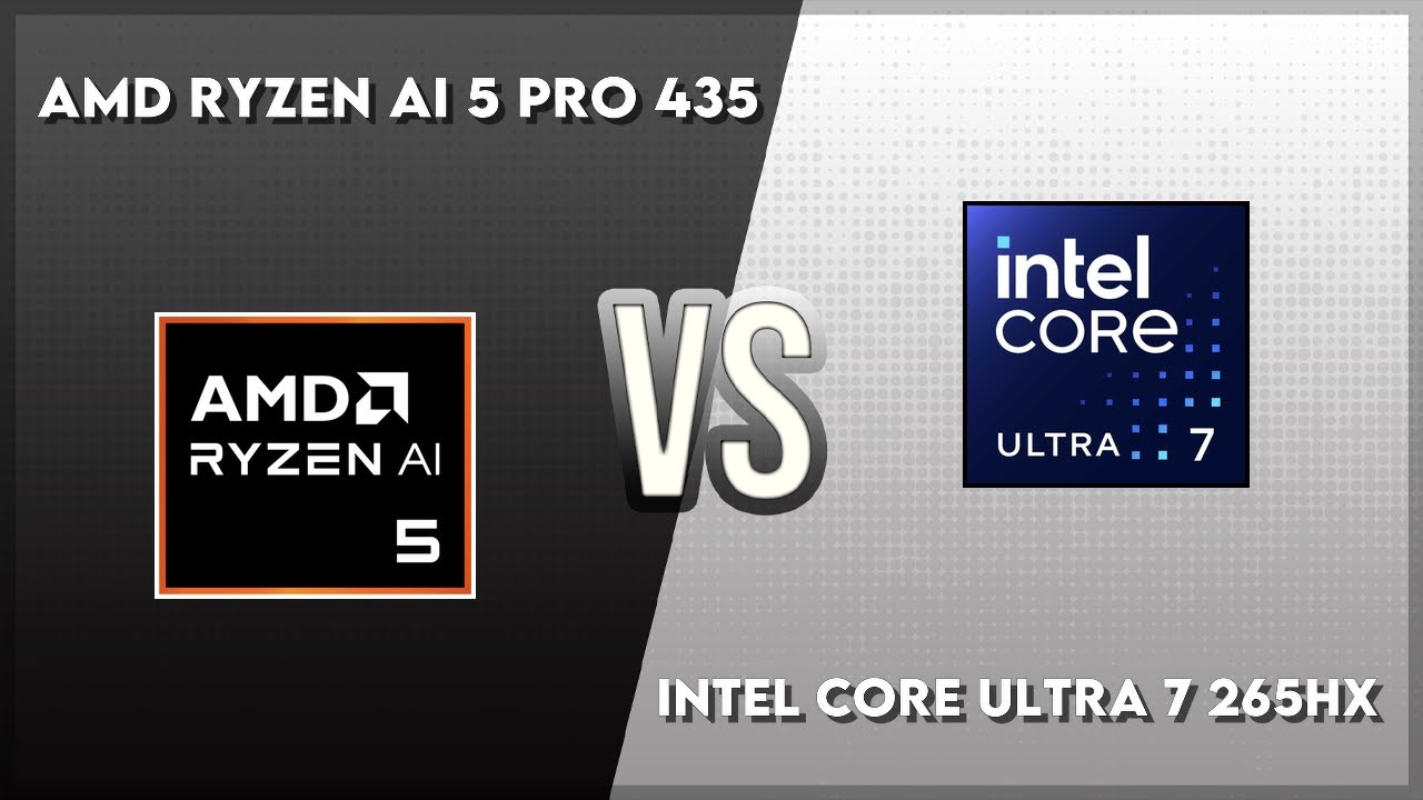 AMD Ryzen AI 5 Pro 435 vs Intel Core Ultra 7 265HX Technical Comparison