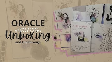 Kickstarter arrival! Unboxing and flip through of Love Story Oracle Cards