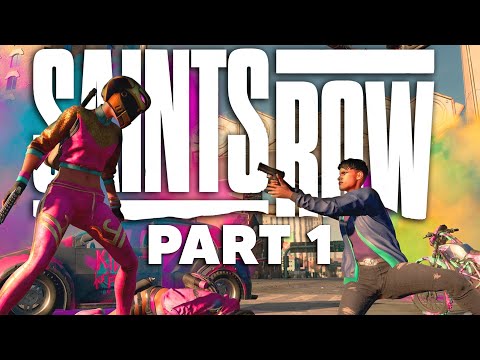 SAINTS ROW Early Gameplay Walkthrough Part 1 - FIRST LOOK (Saints Row 5)