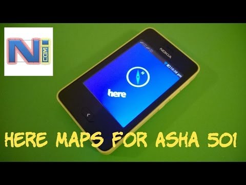 Here Maps for Nokia Asha 501