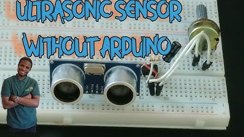 Ultrasonic Sensor without Arduino #ultrasonicsensor #electronic