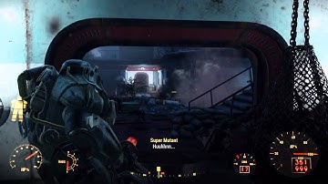 Fallout 4 - Power armour + Minigun = Fun