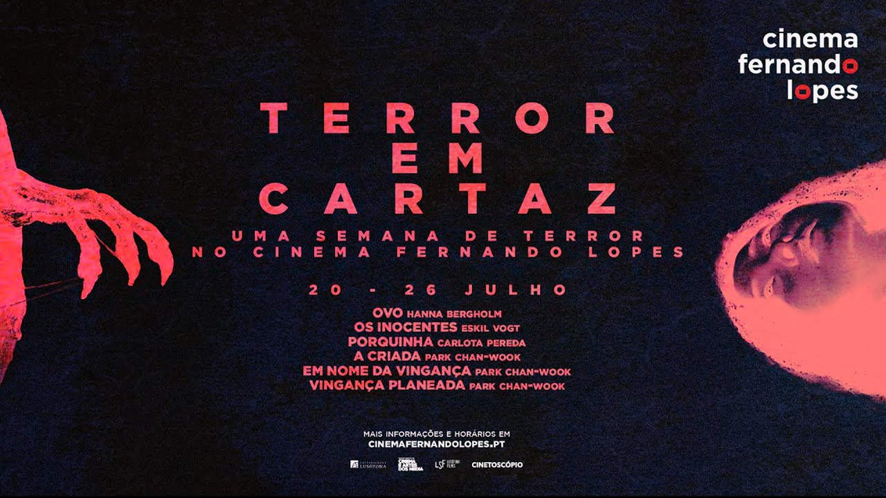 Terror em Cartaz” no Cinema Fernando Lopes
