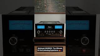 McIntosh MA8900: Amplifier Hi-End Listening Experience 🔥🎶#amplifier #hiend #stereo #mcintosh 💥👌